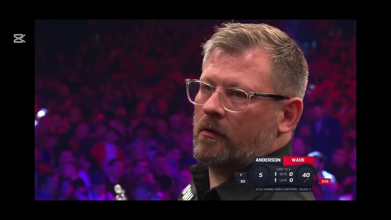 james wade ve gary anderson winamu darts masterd round 2 
