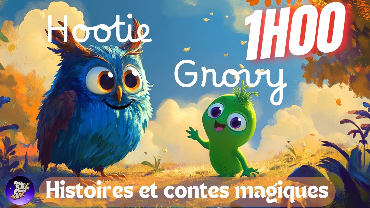 Histoire Racontée pour Dormir Enfant 😴 | 1H d’Aventures avec un Hibou & un Alien Magique 👽🦉✨