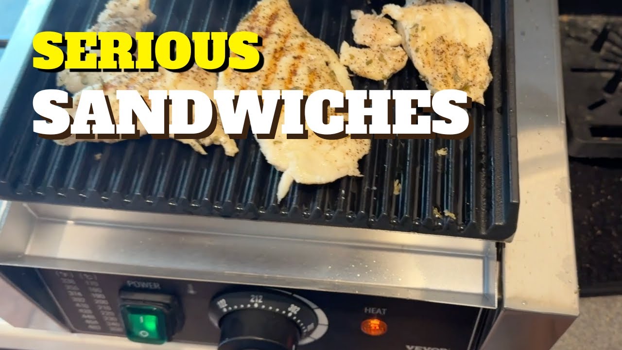 A Panini Grill for the Serious Home Chef or Sandwich Shop