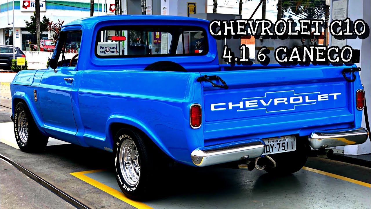 MAIS DETALHES DA CHEVROLET C10 4.1 6 CILINDROS DA BEARDZ
