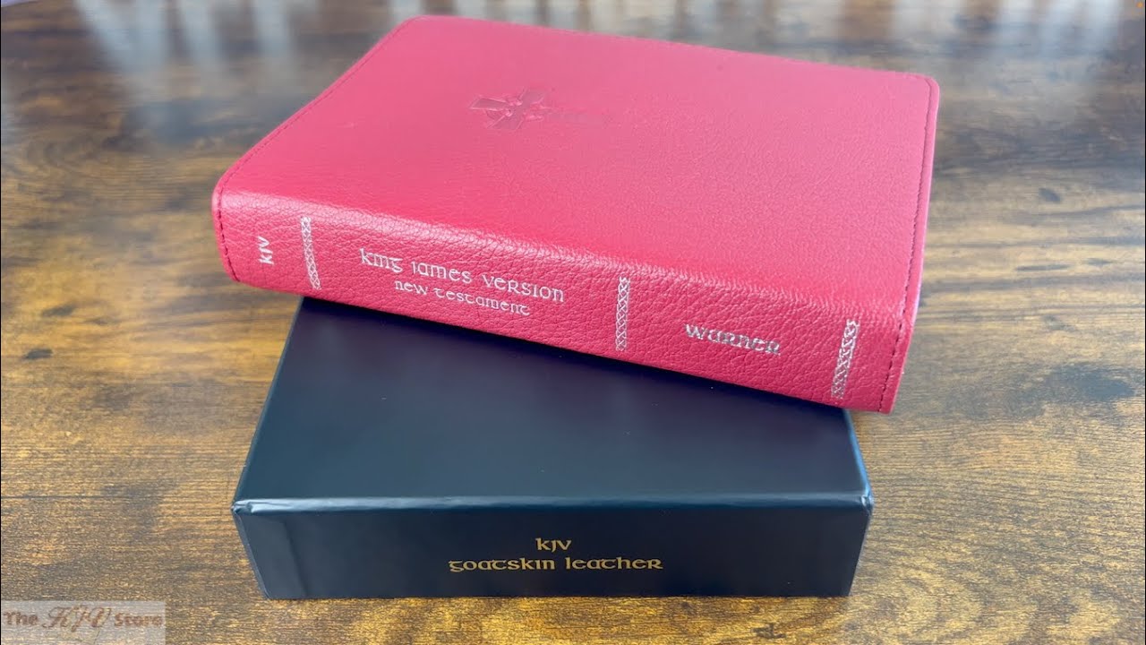 KJV Goatskin Leather New Testament