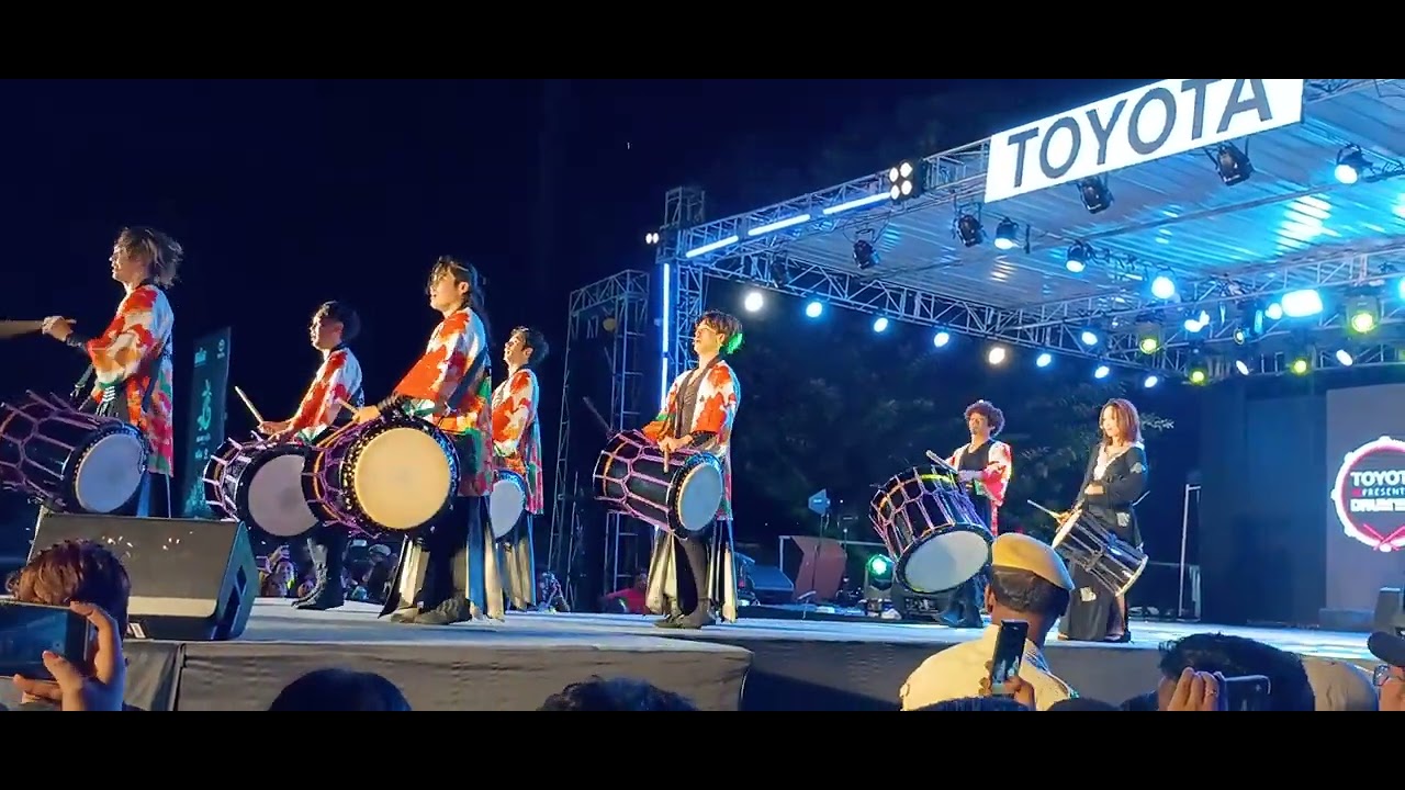 Drum Tao Japanese Music at port Blair 