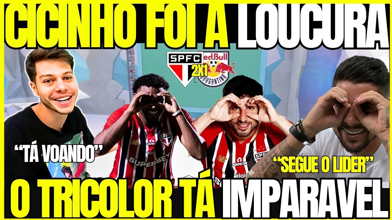🚨SEGUE O LIDER! OLHA O QUE O CICINHO DISSE DA VITÓRIA DO SPFC ! ULTIMAS NOTÍCIAS DO SÃO PAULO FC