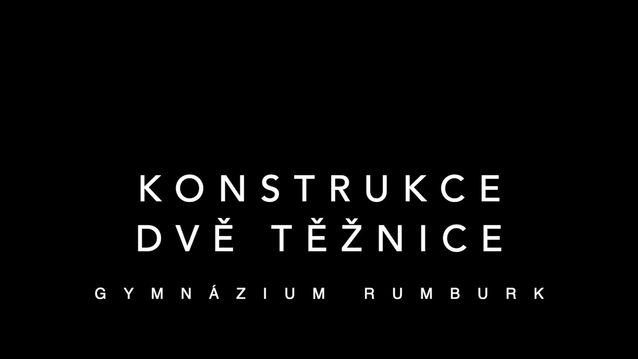 Konstrukce trojúhelníku pomocí dvou těžnic