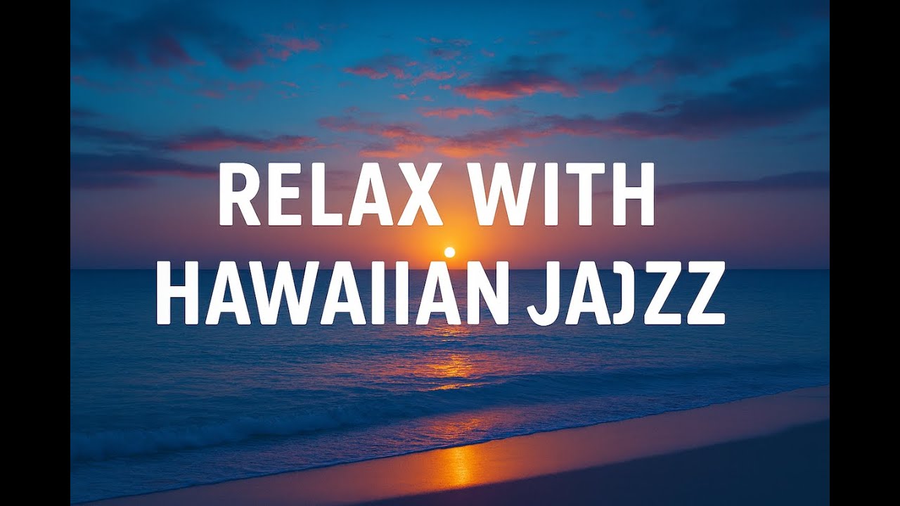 Hawaiian JAZZ Series #1｜Relaxing Ukulele & Ocean Waves