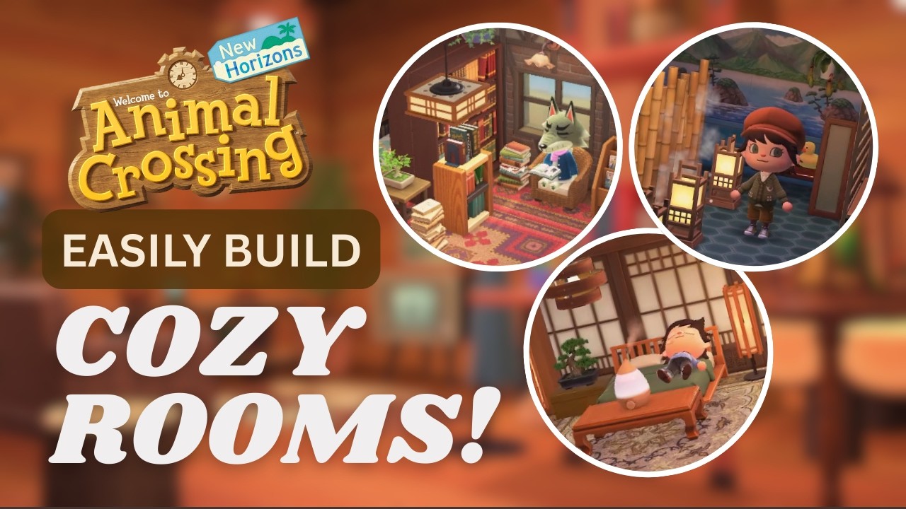 5 DESIGN ELEMENTS TO BUILD ULTIMATE ACNH COZY ROOMS!