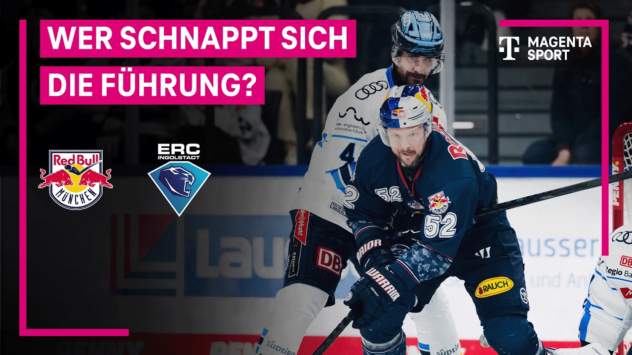 EHC Red Bull M&uuml;nchen - ERC Ingolstadt | PENNY DEL Playoffs, Viertelfinale | MAGENTA SPORT