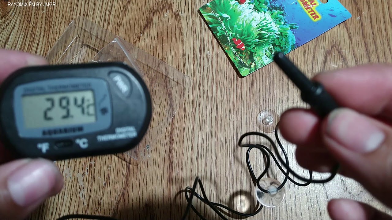 termometro digital para acuario unboxing digital thermometer