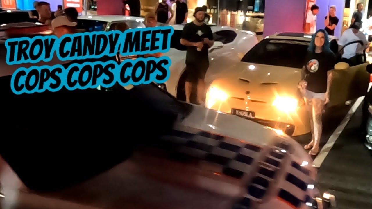 TROY CANDY MEET with more cops than good cars