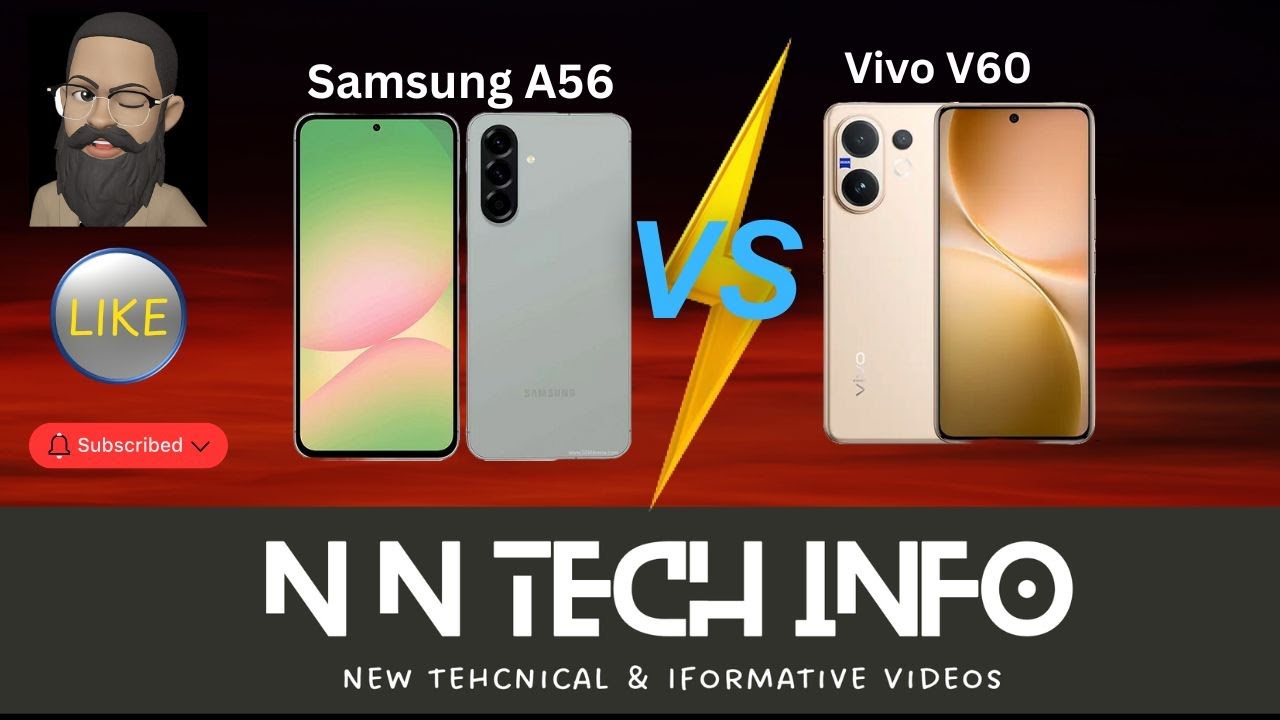 Samsung A56 VS Vivo V60