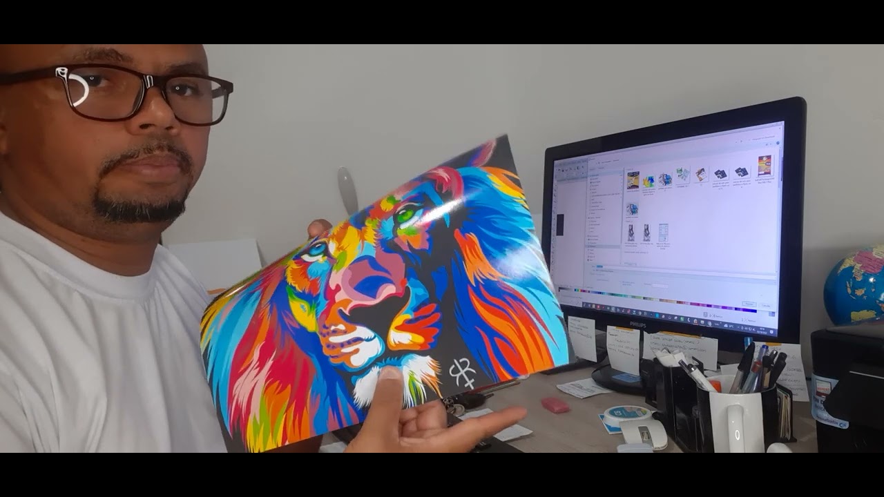 como produzir plaquinha decorativas na placa PS 1mm impressão sem borda