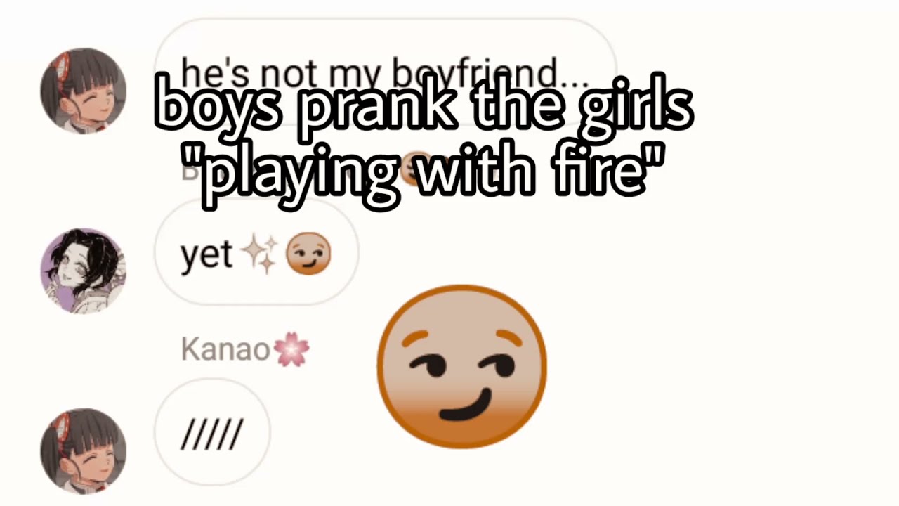 boys prank the girls 