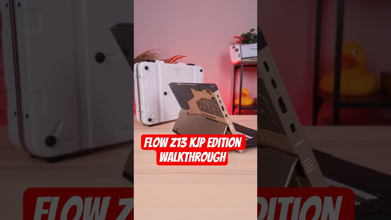 Демонстрация материнской платы ROG Flow Z13 KJP Edition