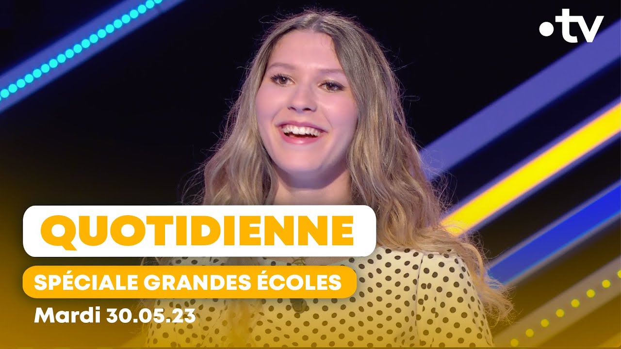 GRANDES ÉCOLES - HEC Lausanne - Emission du mardi 30 mai 2023 - Questions pour un Champion