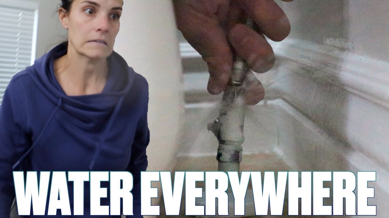 i ALMOST FLOODED OUR HOUSE AGAIN!