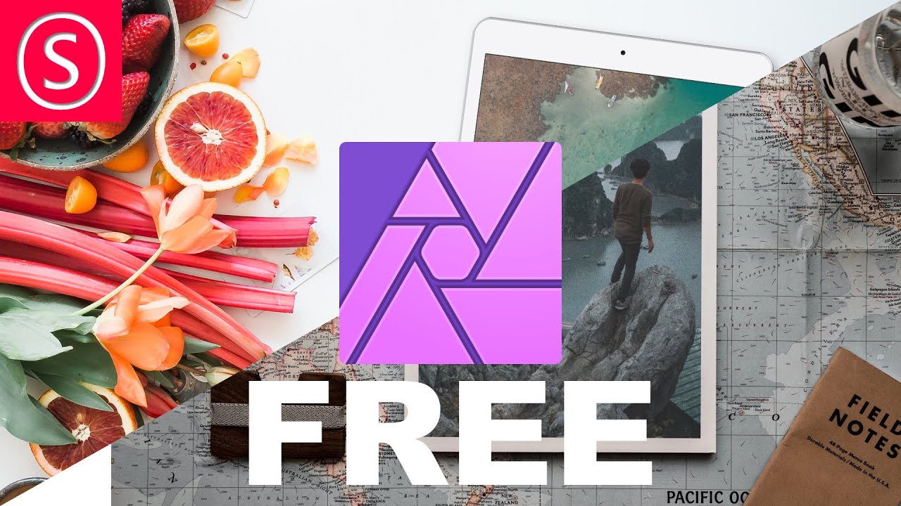 2 FREE Mockups for Affinity Photo + Tutorial