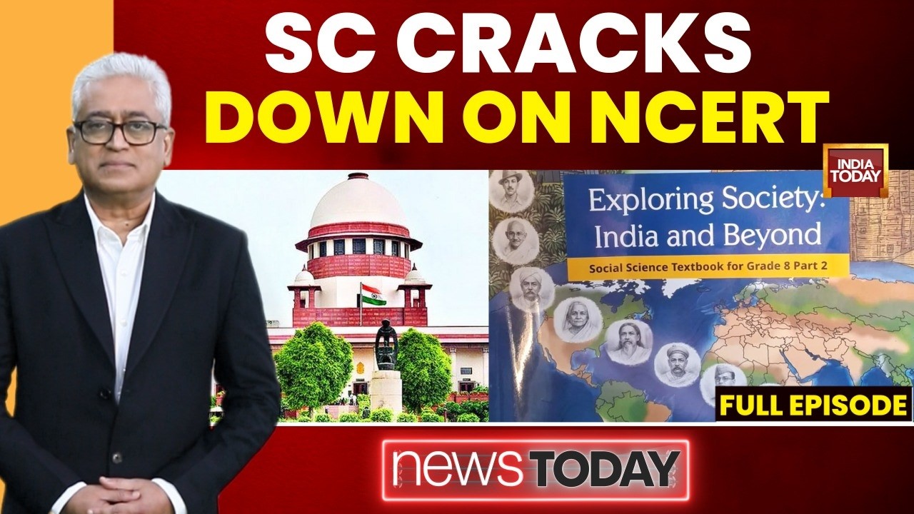 Rajdeep Sardesai Show: Supreme Court Bans NCERT Class 8 Textbook Over Judicial Corruption Chapter