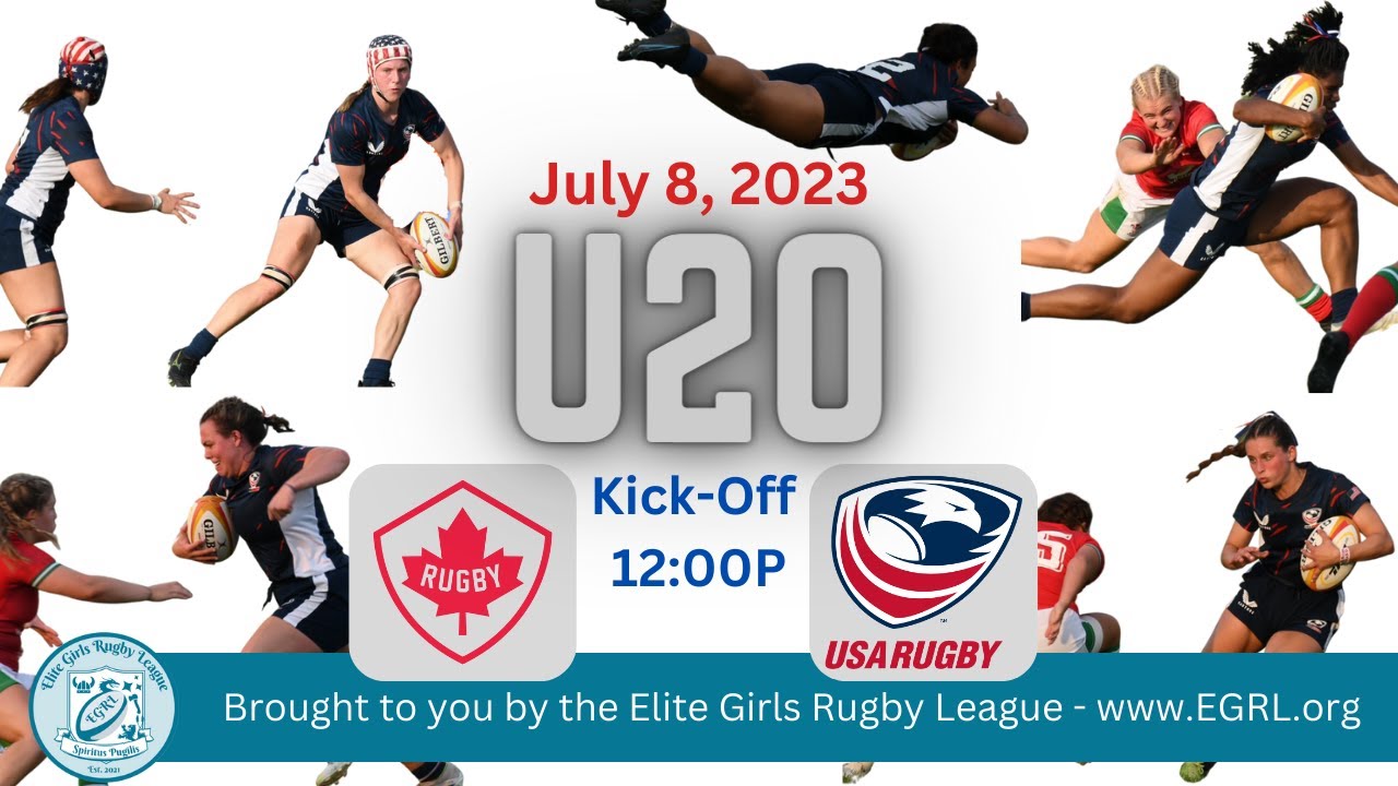 EGRL Presents: USA v Canada, U20 - 08 JUL 23 (2nd half)