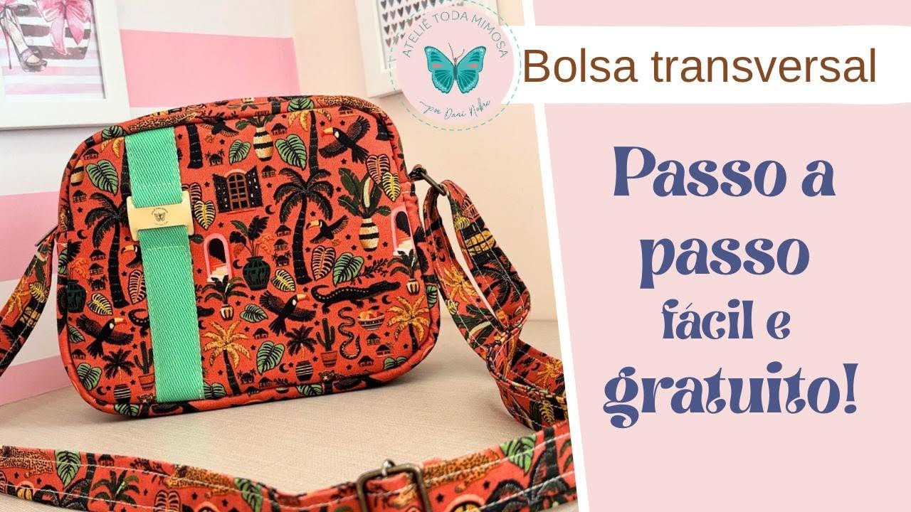 BOLSA SUPER FÁCIL! #artesanatofacil #costuracriativa 
