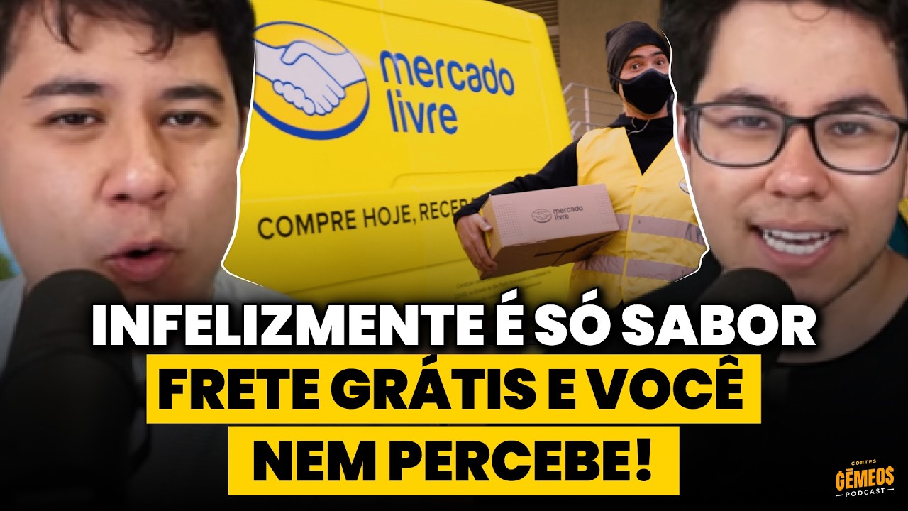 A FARSA DO FRETE GRÁTIS (MERCADO LIVRE, AMAZON & SHOPEE)