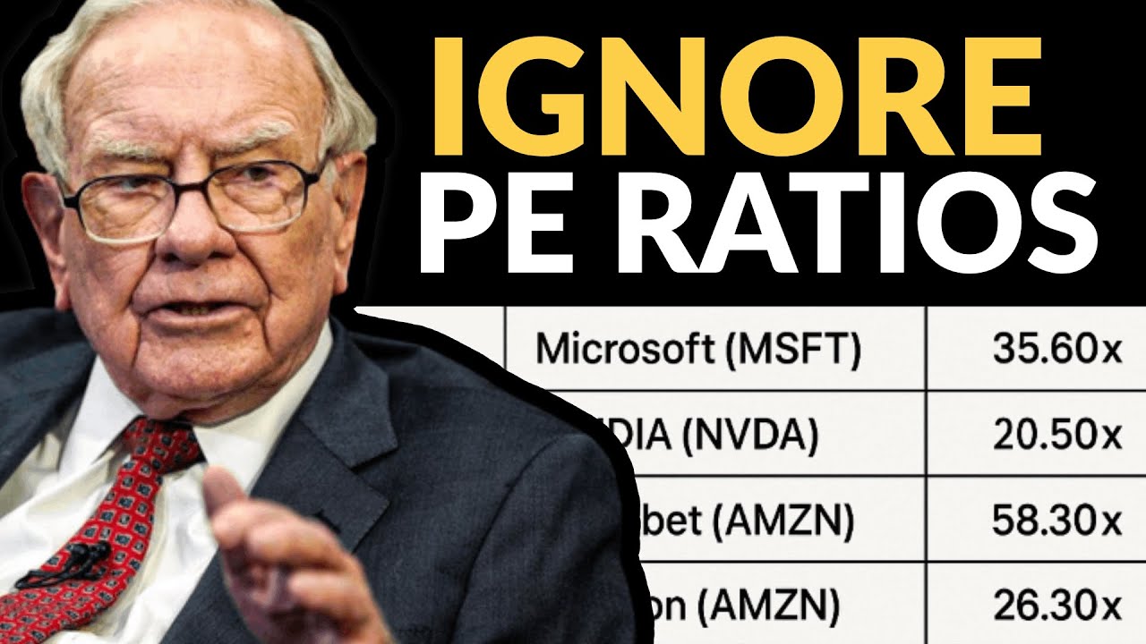 Уоррен Баффет: Почему коэффициенты P/E акций обычно бессмысленны