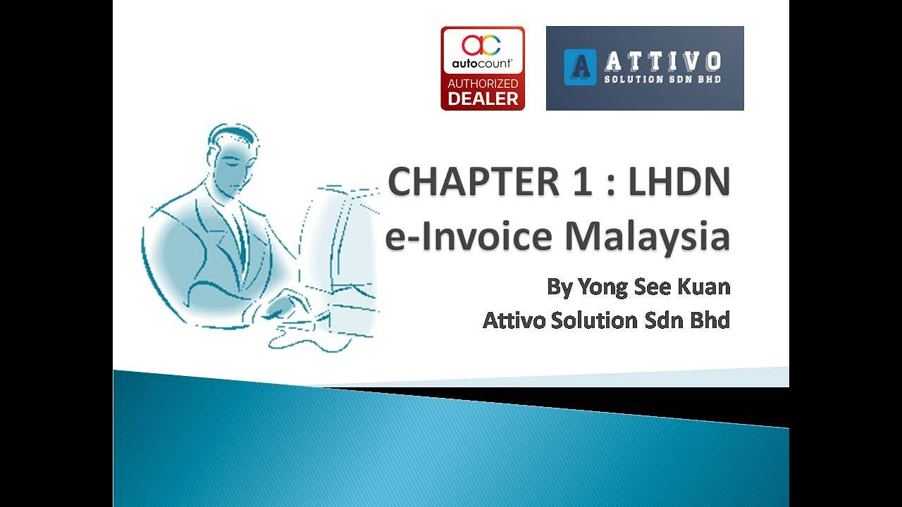 Chapter 1 : LHDN e-Invoice Malaysia (English)