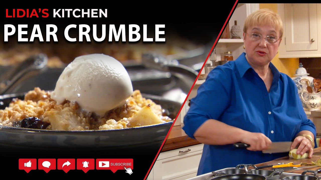Pear Crumble
