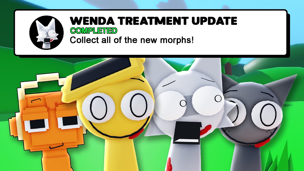Ищу НОВЫЕ морфы в 3D Sprunki Multiverse Roleplay