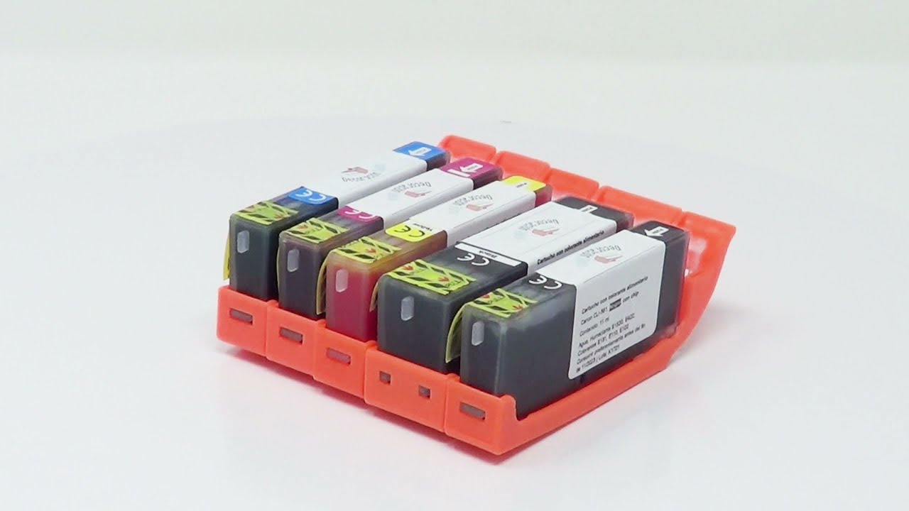 Cartuchos con tinta Comestible Pgi580 Cli581. Como Instalar un cartucho Pgi-580 Cli581 en la Ts6350