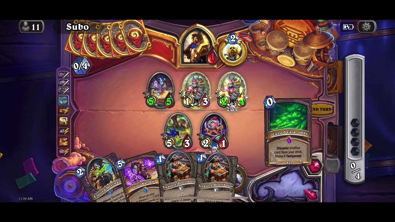 Pirate Burnlock vs Libram Pally