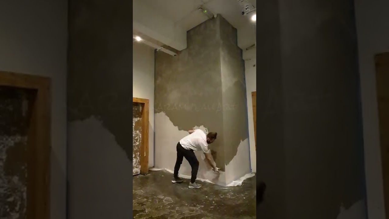 How to apply Venetian plaster - concrete Effect