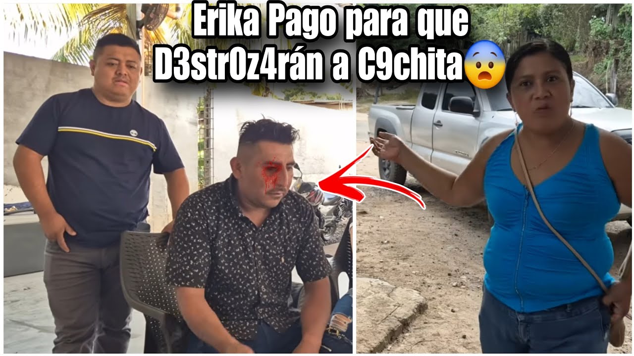Urgente🚨Erika Con.trató Sic4rios para que le Bvelen R74ta a Cochita/Mira Como loDejarón todo Glpe4do