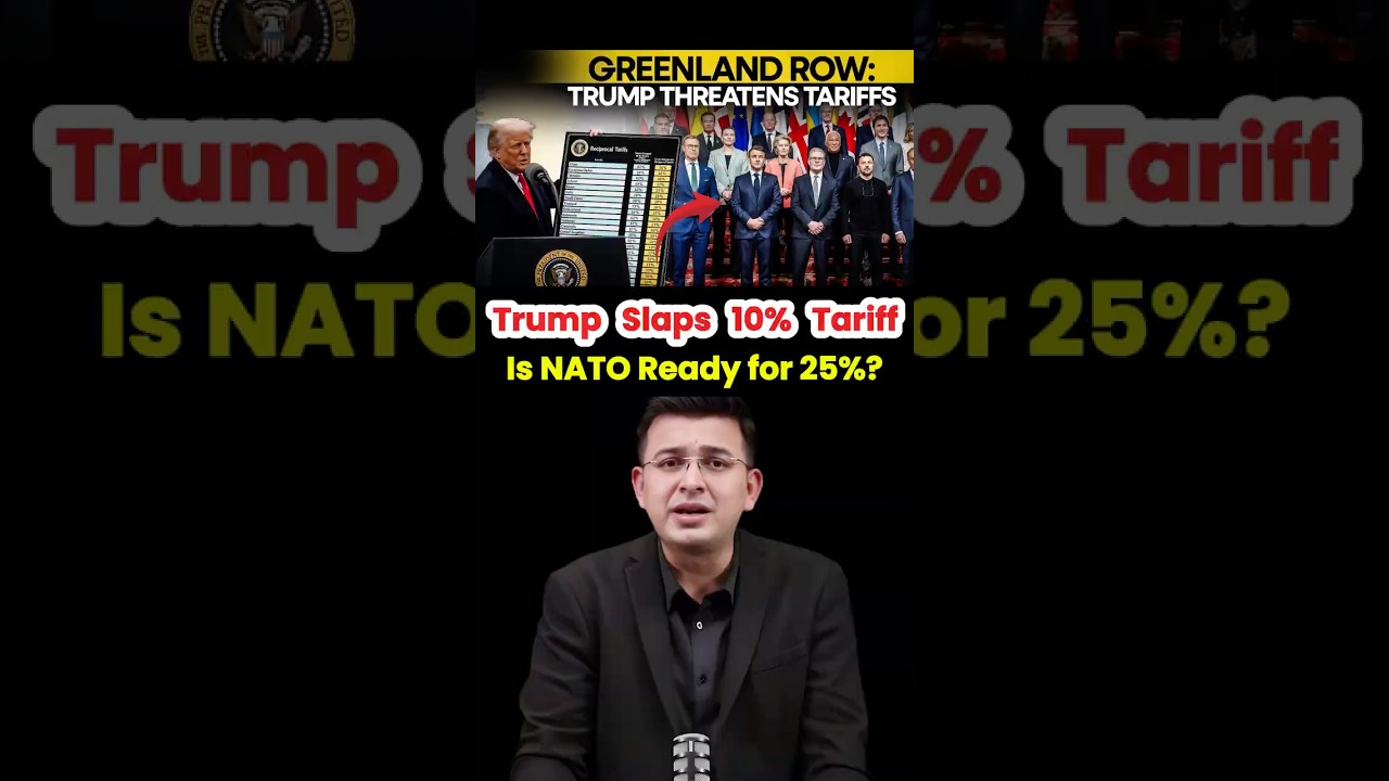 Trump Slaps 10% Tariff on NATO Allies — 25% Next? | Greenland Row Explained  