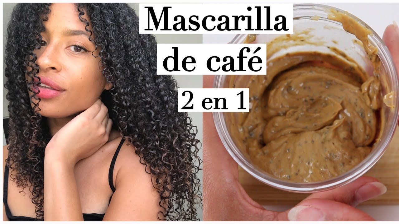 Hidratación + Crecimiento con café | Mascarilla casera | FRIZZYDESI