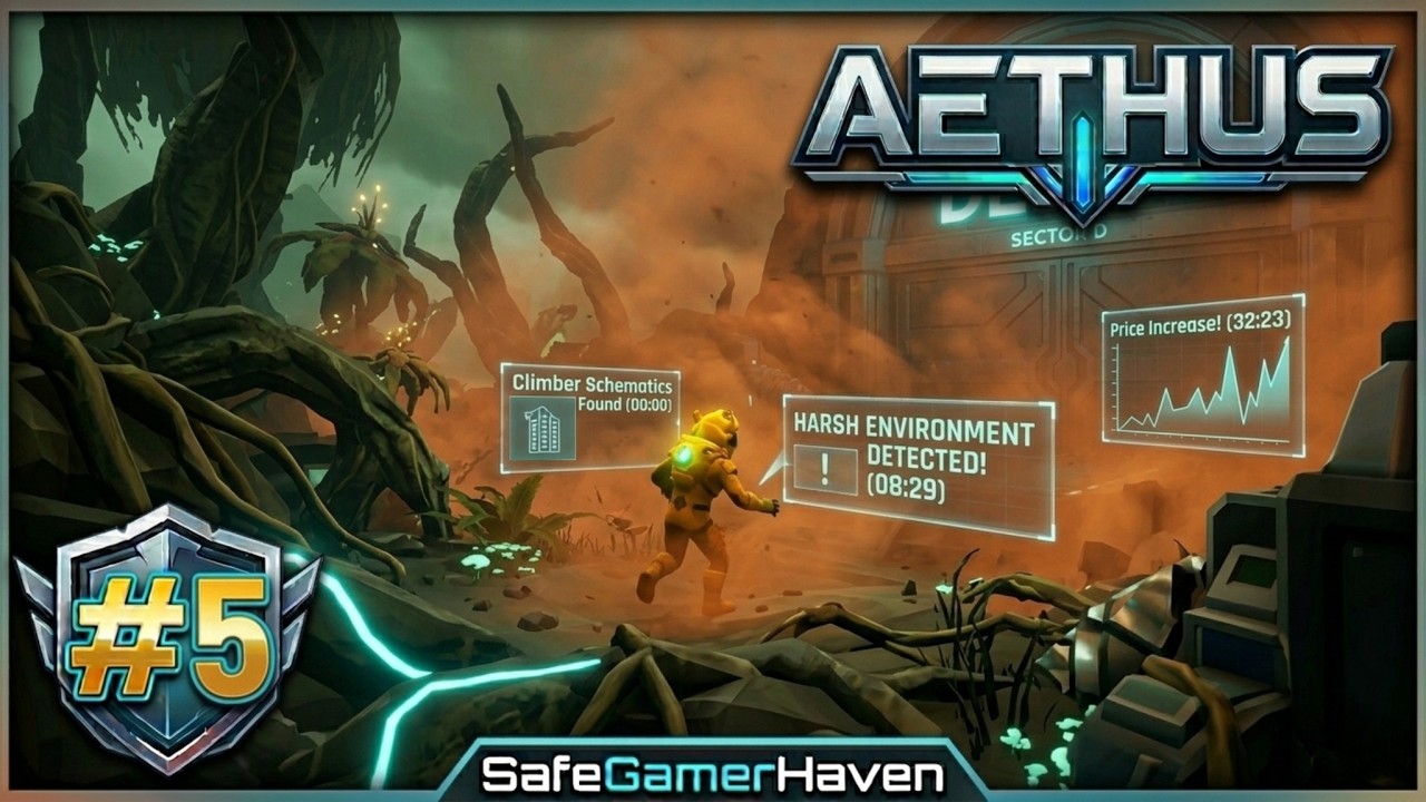 AETHUS Gameplay #05 | Climber Schematics & Market Price Spikes