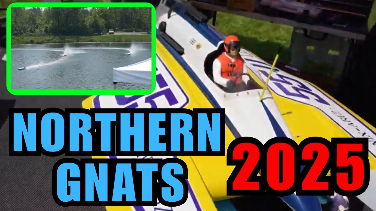Northern Gnats Model Boat Race June 7th 2025
