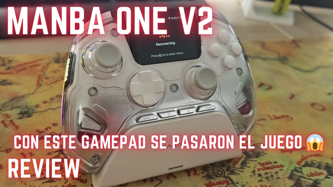 Review Manba One V2 🎮 Este Mando con Pantalla es BRUTAL