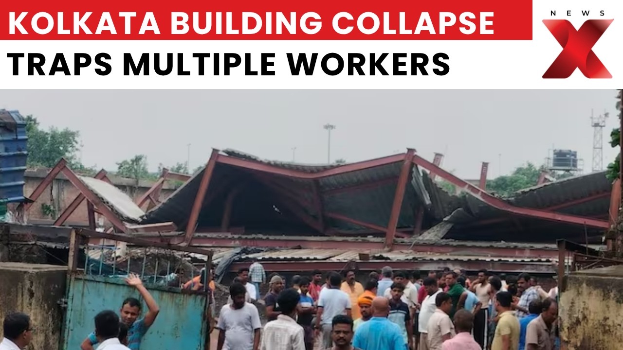 Kolkata Building Collapse: At Least Two Feared Dead as Workers Trapped Under Debris in Taratala