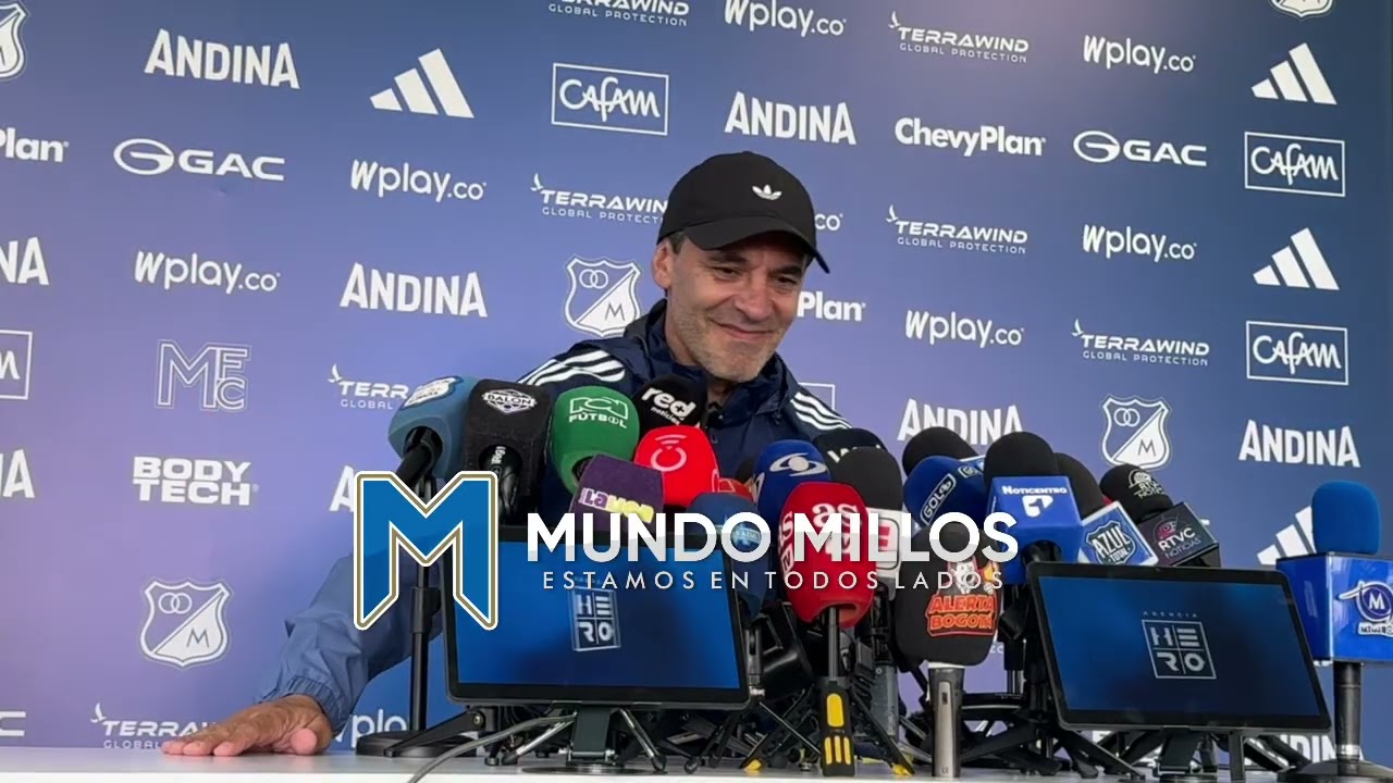RUEDA DE PRENSA: PRESENTACIÓN DE FABIÁN BUSTOS COMO DT DE MILLONARIOS