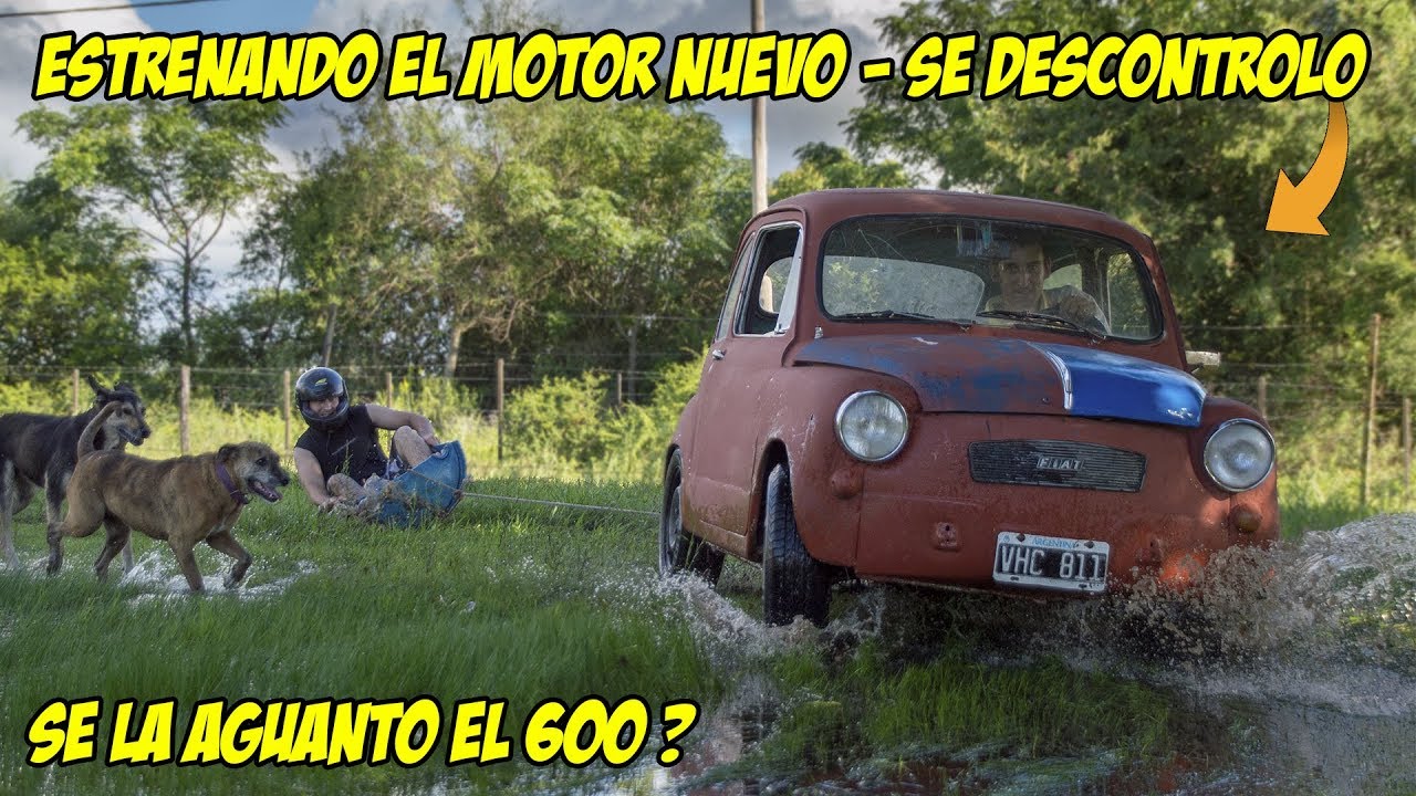 PROBANDO FIAT 600 - (SE SALIO LA RUEDA) - Radialero Team