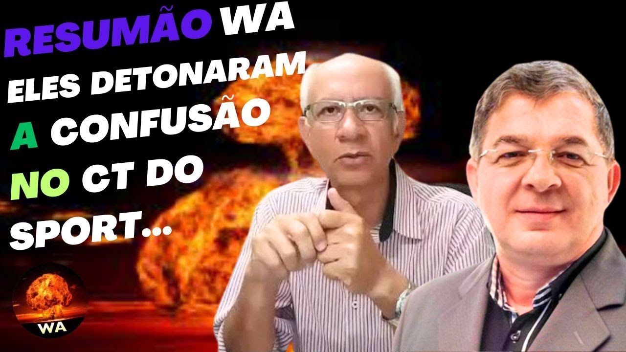 ELES DETONARAM A CONFUSÃO NO CT DO SPORT #wareporter100 