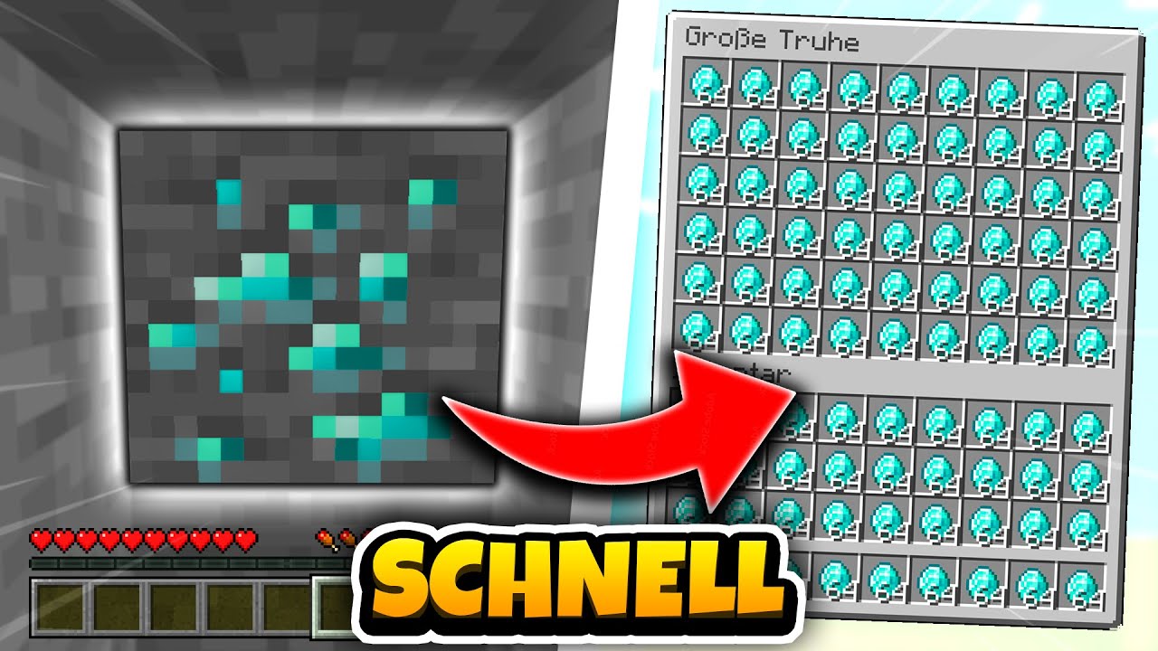 GANZ EINFACH DIAMANTEN FINDEN IN MINECRAFT 1.21! 🔥 (Tutorial)
