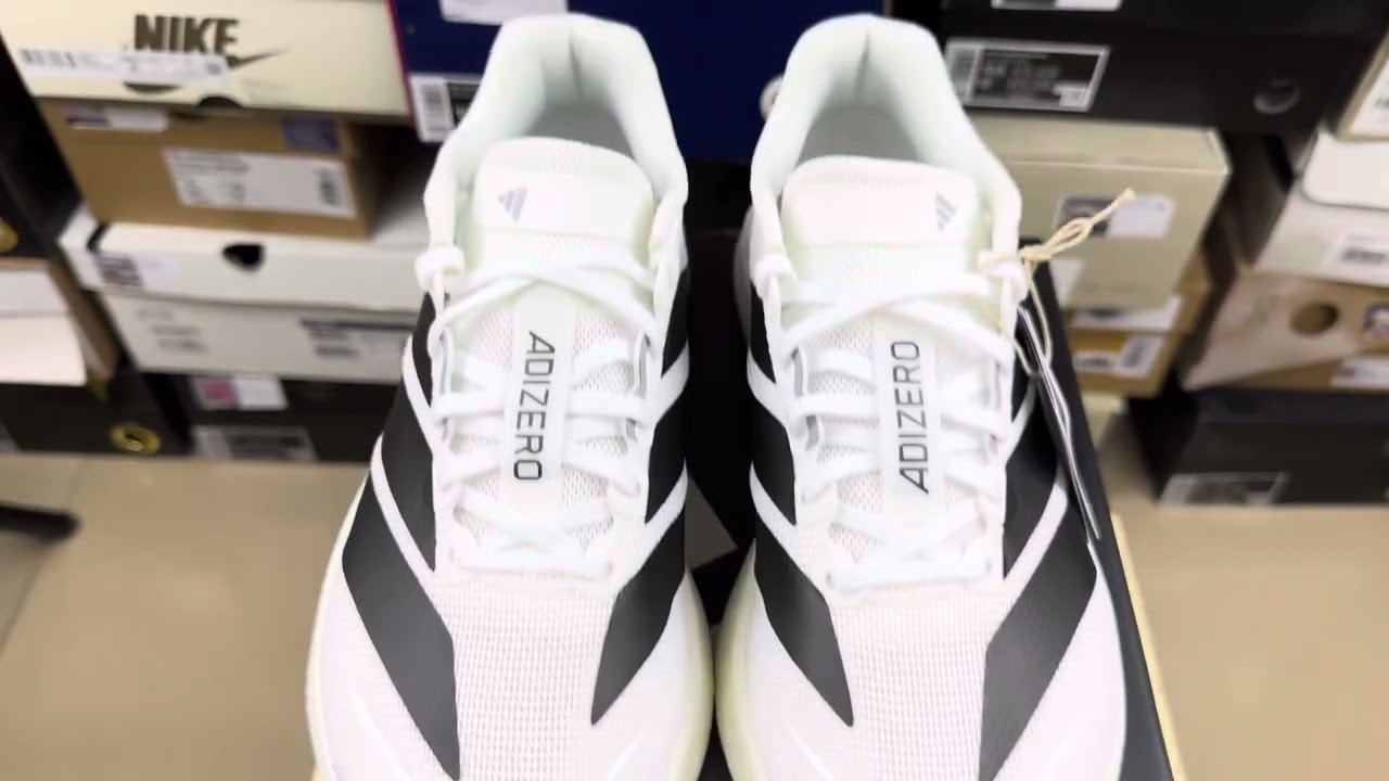 Adidas Adizero Boston 13 Cloud White Core Black Dash Grey 