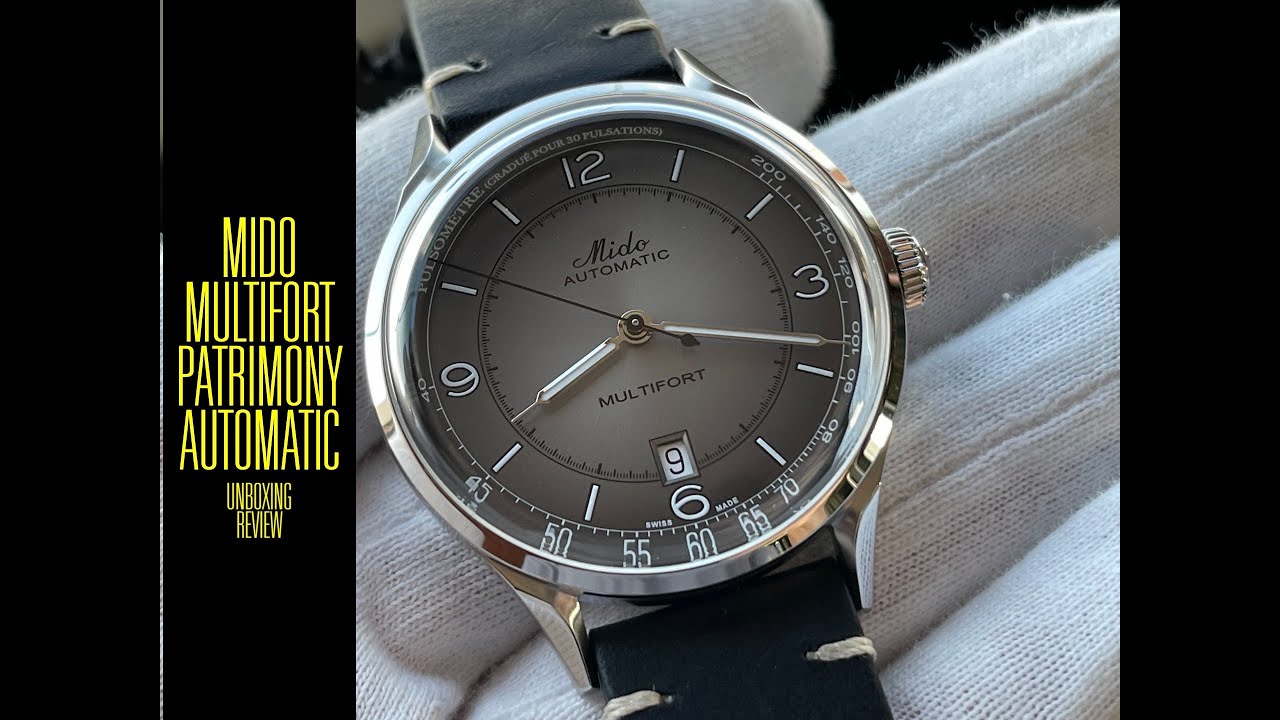 Mido Multifort Patrimony Automatic M0404071606000 Watch | Unboxing e Review do relógio