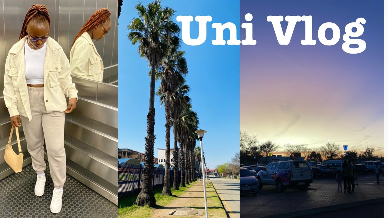 Uni Vlog| Spend a day with me as a Uni student | VUT Campus | Chasing sunset