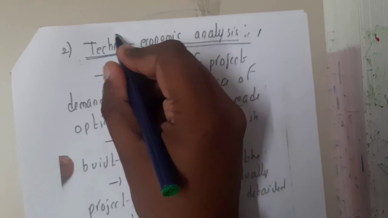 3.1 Project formulation