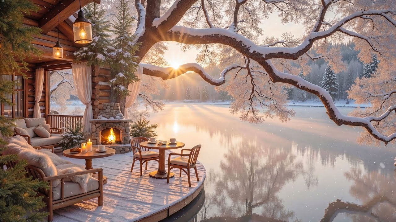 Успокаивающая фортепианная музыка для уютной зимы❄️🔥 Нежная фортепианная музыка для релаксации и уч