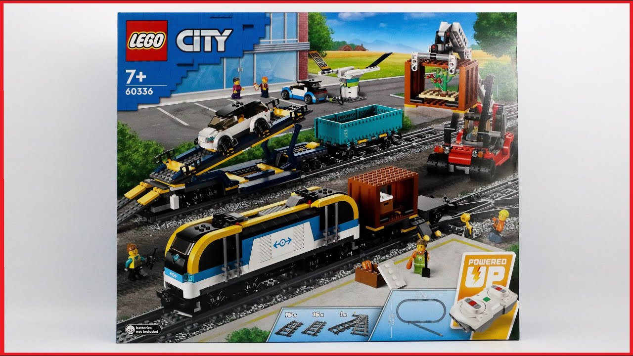 LEGO City 60336 Freight Train Speed Build