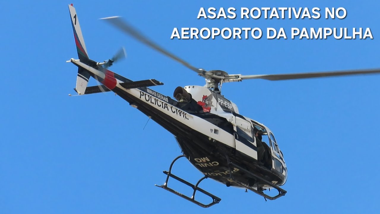 ASAS ROTATIVAS NO AEROPORTO DA PAMPULHA PARTE III