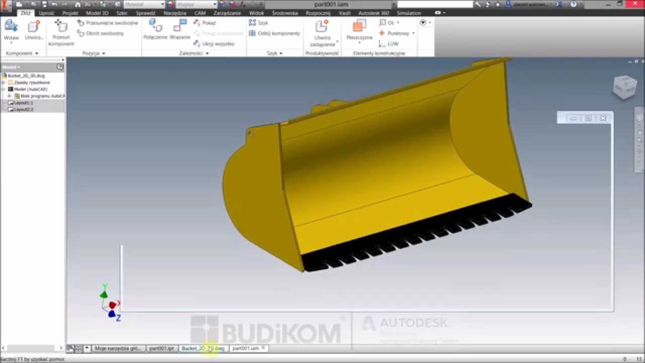 Autodesk Inventor - 2D to 3D